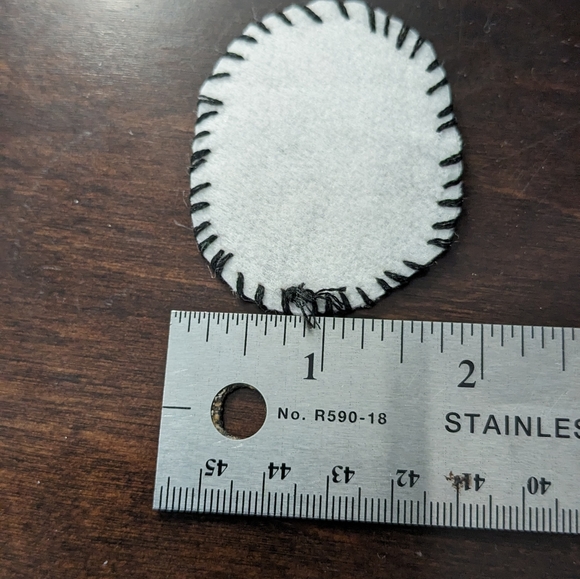 *free w/ 15$ bundle* Custom Grey Cat Patch 2 - Picture 2 of 2